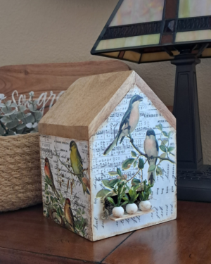 Decorative Wooden Bird House