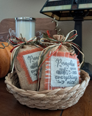 Pumpkin Spice & Everything Nice Sachet Set – Set of 2
